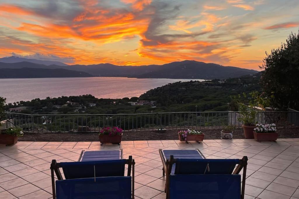 Villa Mit Whirlpool Und Phantastischer Aussicht Capoliveri  Dış mekan fotoğraf